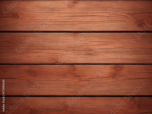 Photorealistic Wood Tabletop Background Illustration for Flat Lay or Product Placement - Generative AI Image