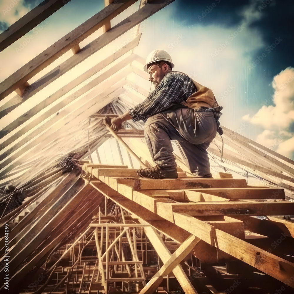 Carpenter working (AI Generated) Carpenter working (AI Generated)