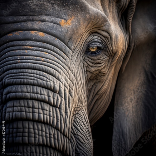 close up of an elephant © Suma