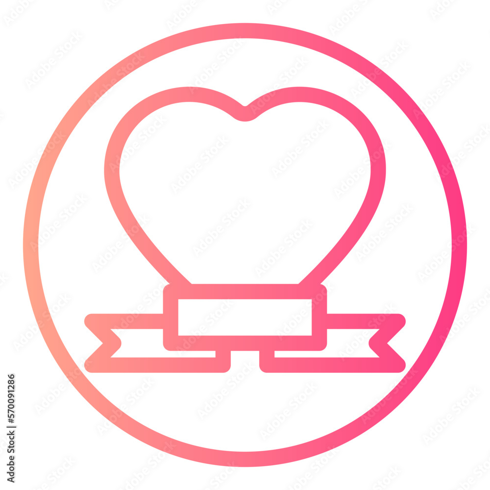 valentine gradient icon valentine gradient icon