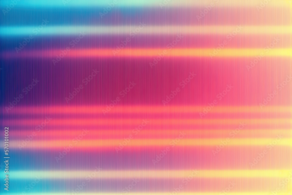 Fototapeta premium Abstract gradient background texture. Colorful diginal screen with desaturated colors and highlights - AI Generated