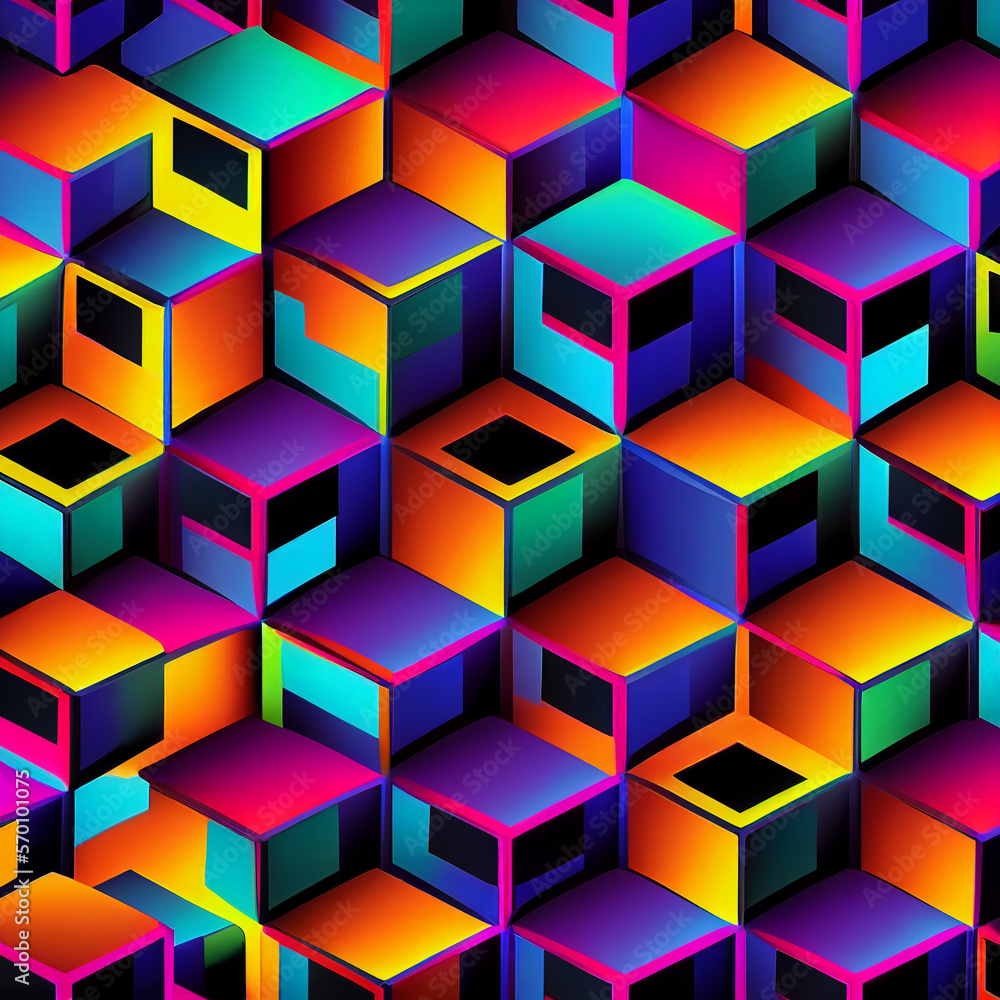 abstract background with cubes abstract background with cubes
