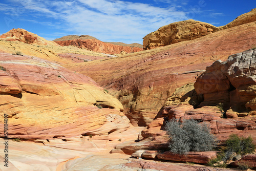 Landscape with Pastel Canyon - Valley of Fire State Park, Nevada