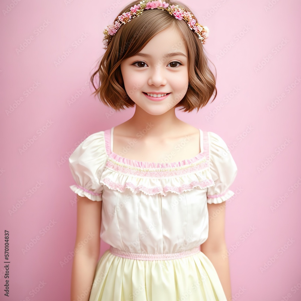 little girl in pink dress little girl in pink dress