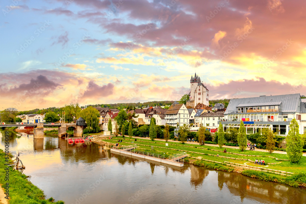 Altstadt, Diez, Lahn, Deutschland 