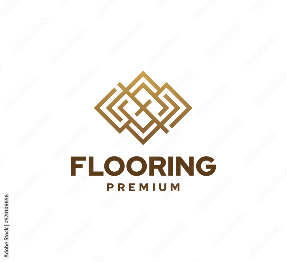 Flooring logo premium vector illustration design Flooring logo premium vector illustration design