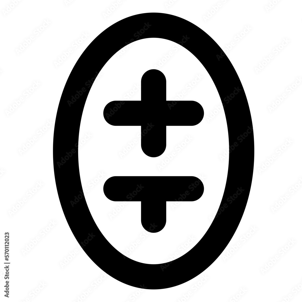 Obraz premium Football line icon