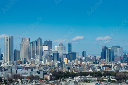 新宿の超高層ビル群（三軒茶屋から） © Seiji Nakamura