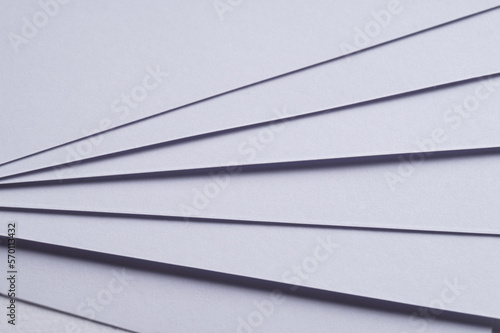 Blank watercolor paper sheets as background, top view