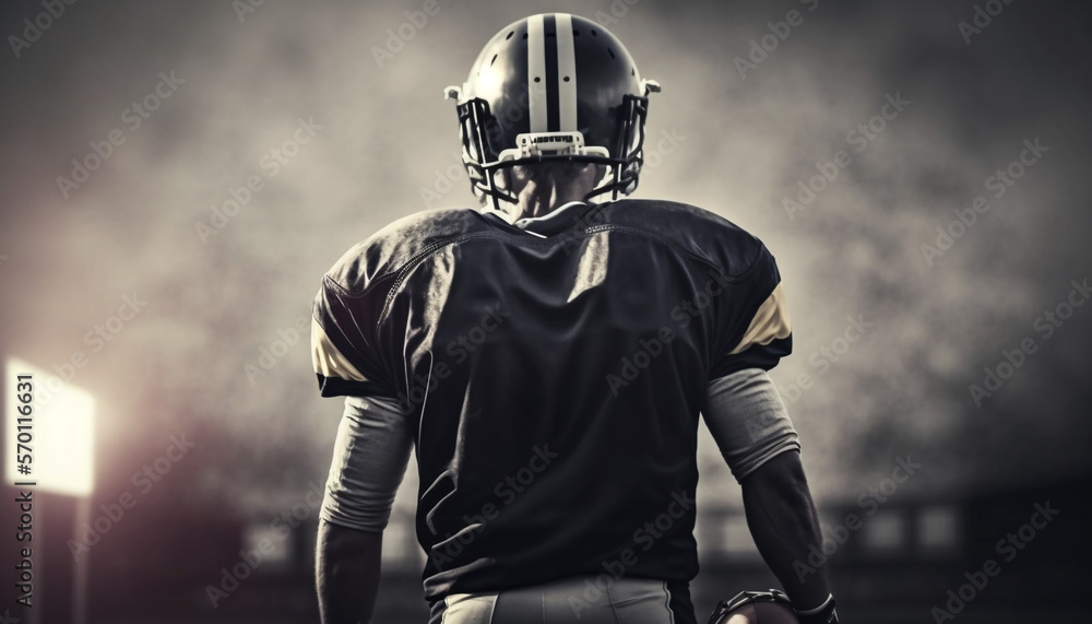 Ready to Tackle the Field: American Football Player Portrait in Action Generative AI Ready to Tackle the Field: American Football Player Portrait in Action Generative AI