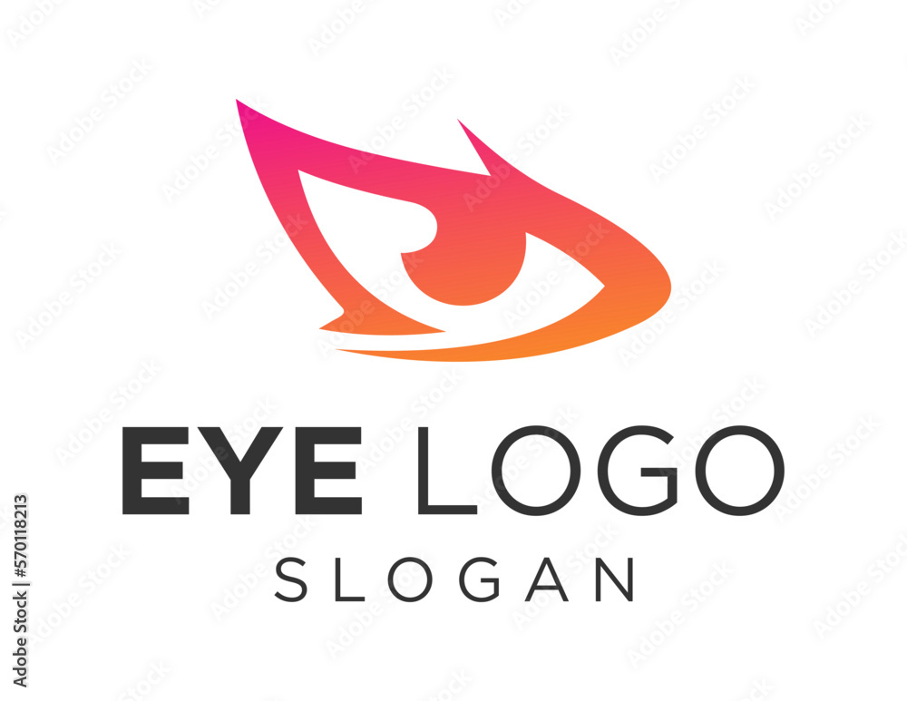 Logo design about Eye on a white background. created using the CorelDraw application. Logo design about Eye on a white background. created using the CorelDraw application.