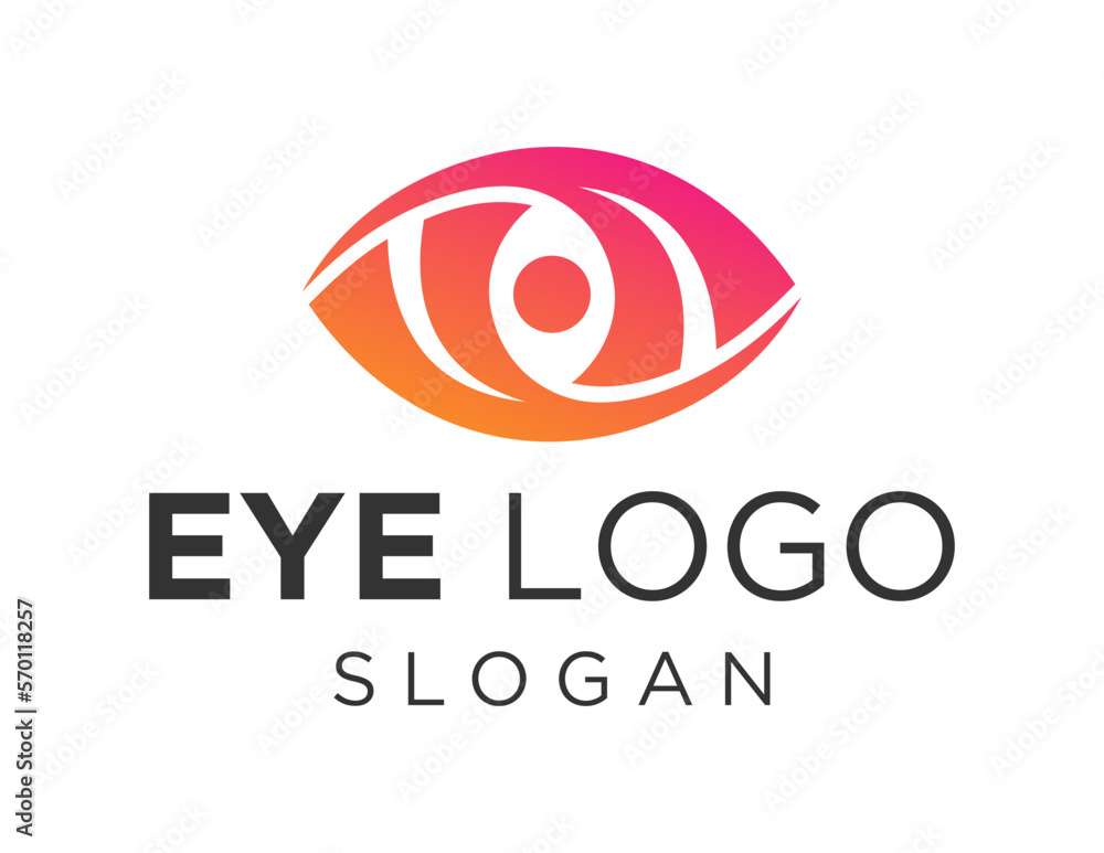 Logo design about Eye on a white background. created using the CorelDraw application. Logo design about Eye on a white background. created using the CorelDraw application.