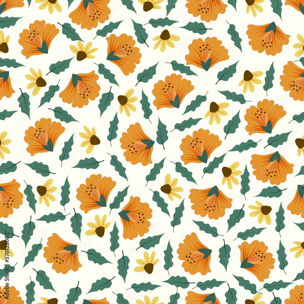 Seamless pattern vector design for fashion, fabric, wallpaper, and all prints on light yellow background Seamless pattern vector design for fashion, fabric, wallpaper, and all prints on light yellow background