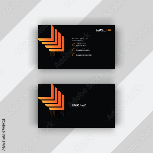 Business Card Design Template.