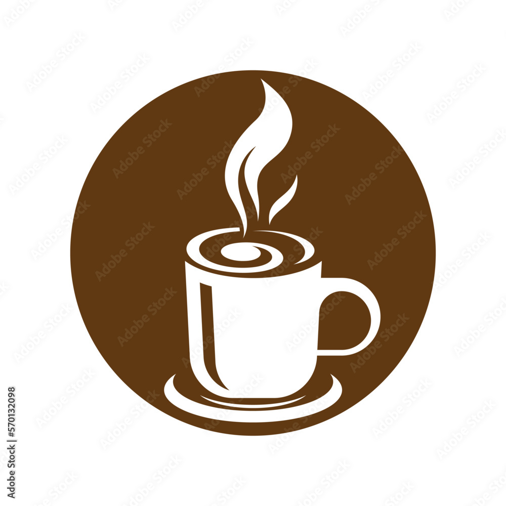 Obraz premium Coffee cup logo images