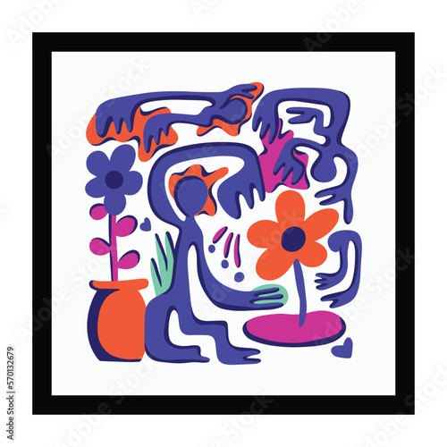 Wall Decoration Pop Art Surealism