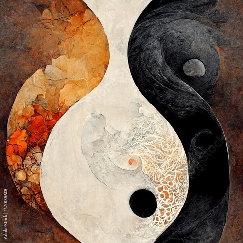 ying yang drop
