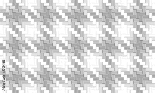 Simple grey weaving seamless pattern. Vector Background.