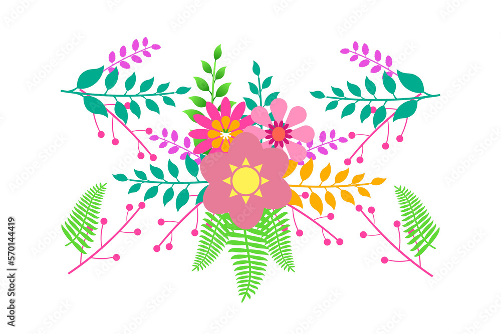 Obraz premium 春の草花