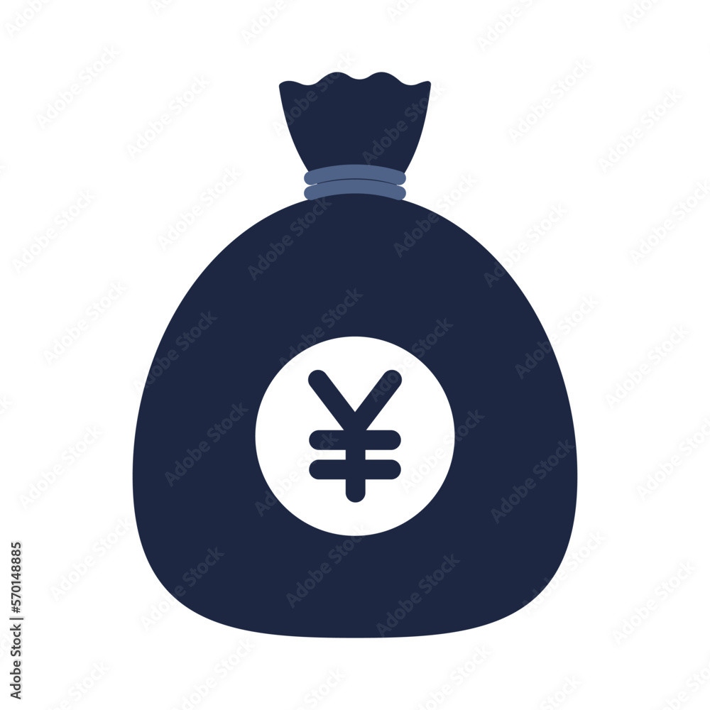 blue and white isolate money bag business financail flat icon elements vector blue and white isolate money bag business financail flat icon elements vector