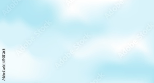 Light background of blue and white colors. Airy soft gradient, background for banners, posters or flyers, business, advertising and websites, presentations and marketing. Vector illustration