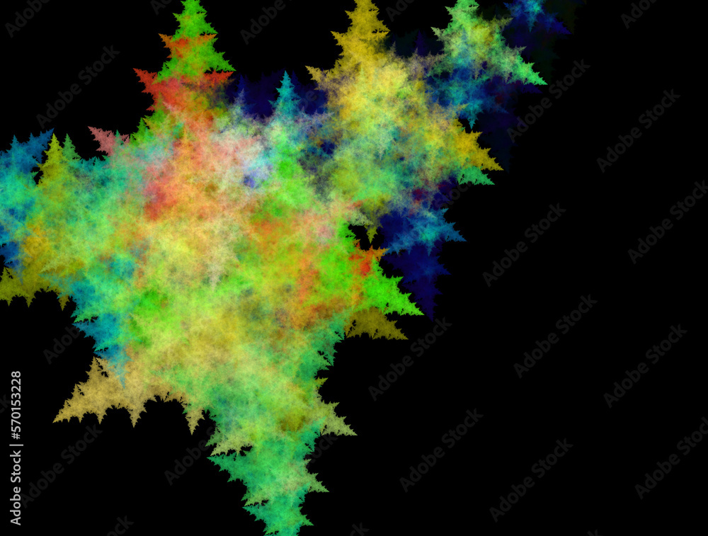 Obraz premium Imaginatory fractal abstract background Image