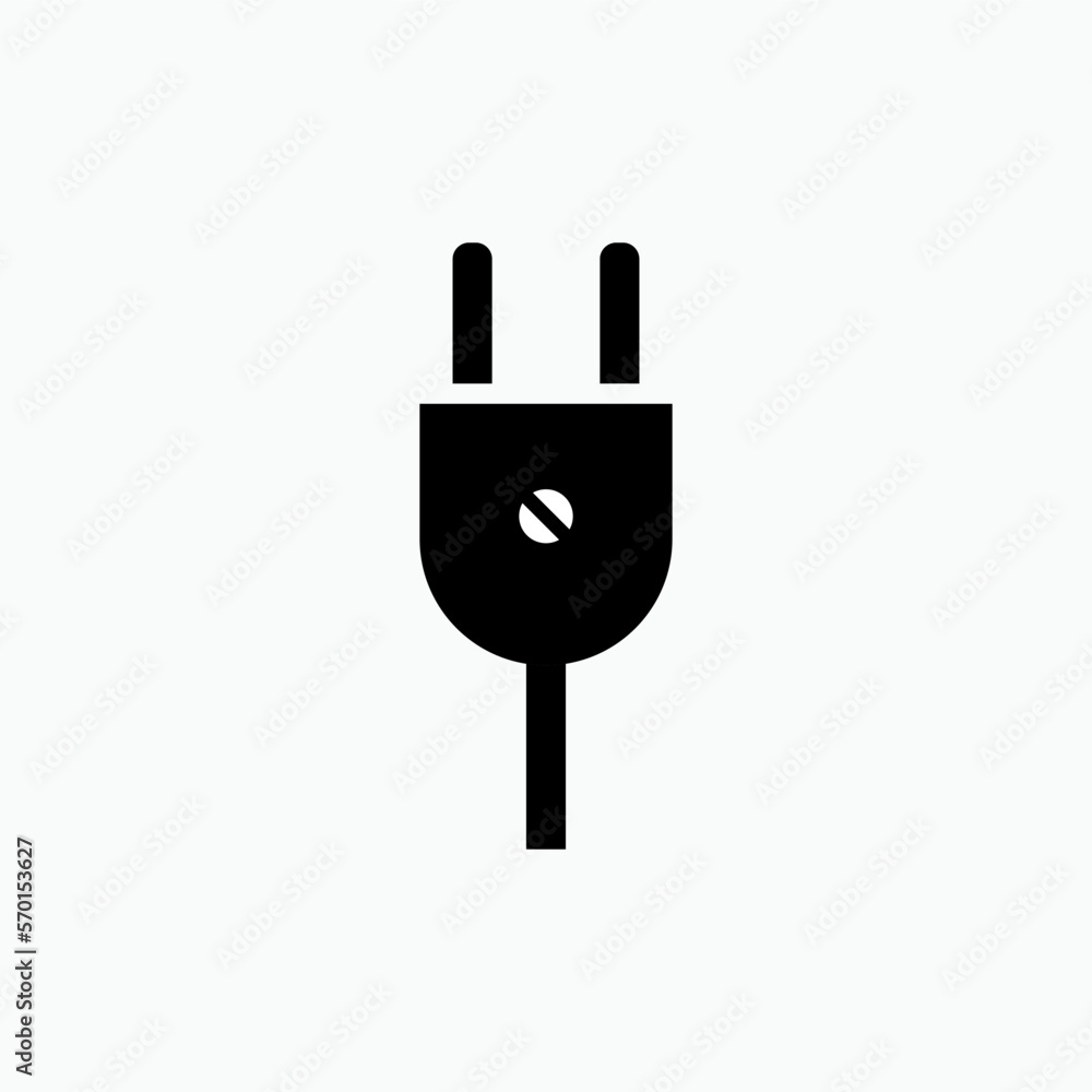 Electrical Plug Icon. Socket Symbol - Vector. Electrical Plug Icon. Socket Symbol - Vector.