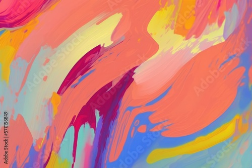 Background of abstract oil paint texture on canvas. Generative AI