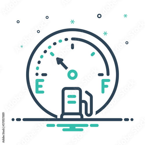 Mix icon for indicate