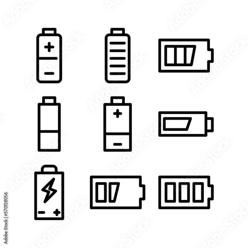 battery icon or logo isolated sign symbol vector illustration - high quality black style vector icons © Wardella Pillay