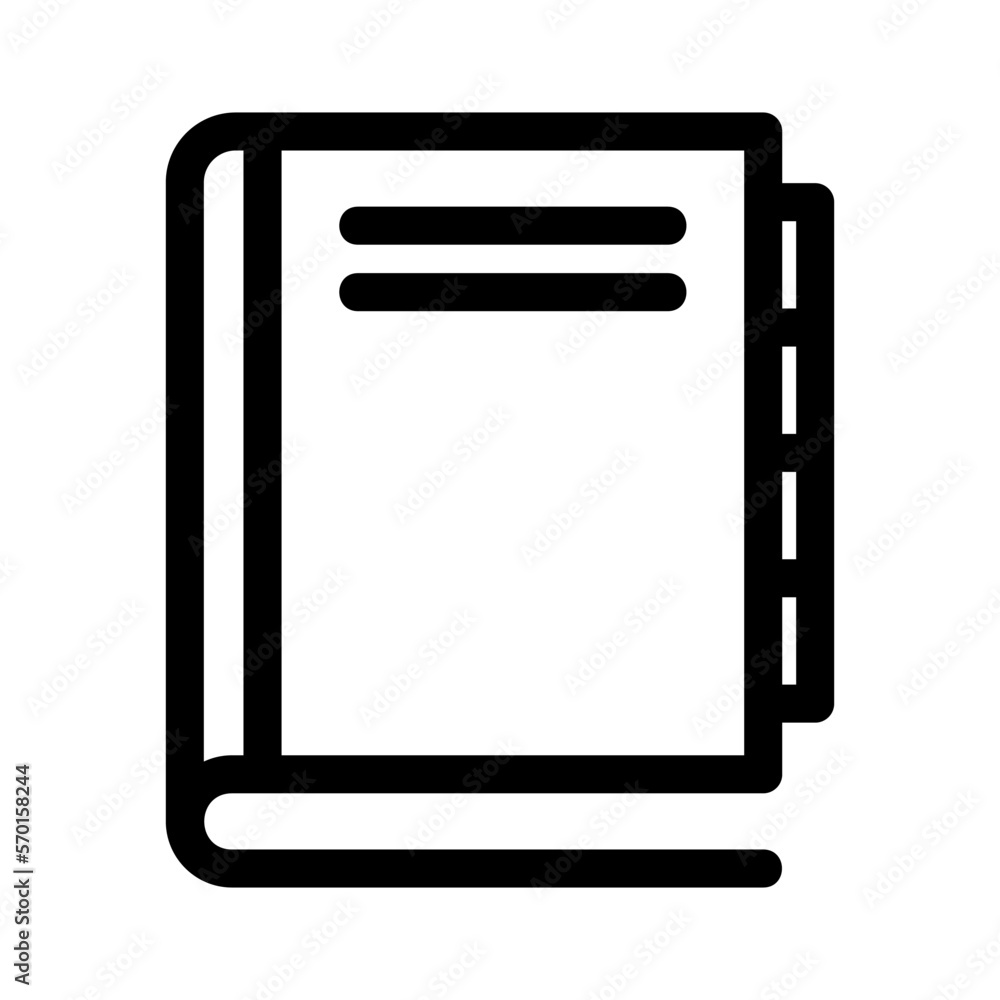 book icon or logo isolated sign symbol vector illustration - high quality black style vector icons book icon or logo isolated sign symbol vector illustration - high quality black style vector icons
