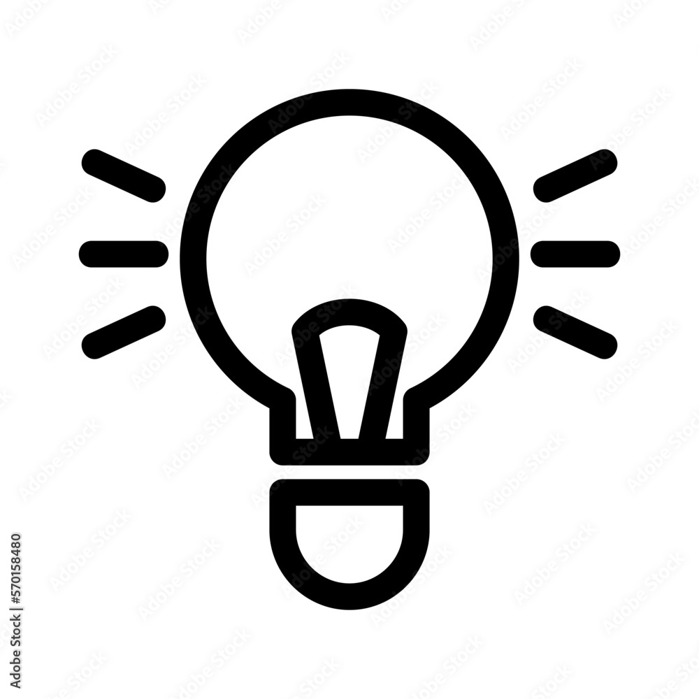 bulb icon or logo isolated sign symbol vector illustration - high quality black style vector icons bulb icon or logo isolated sign symbol vector illustration - high quality black style vector icons