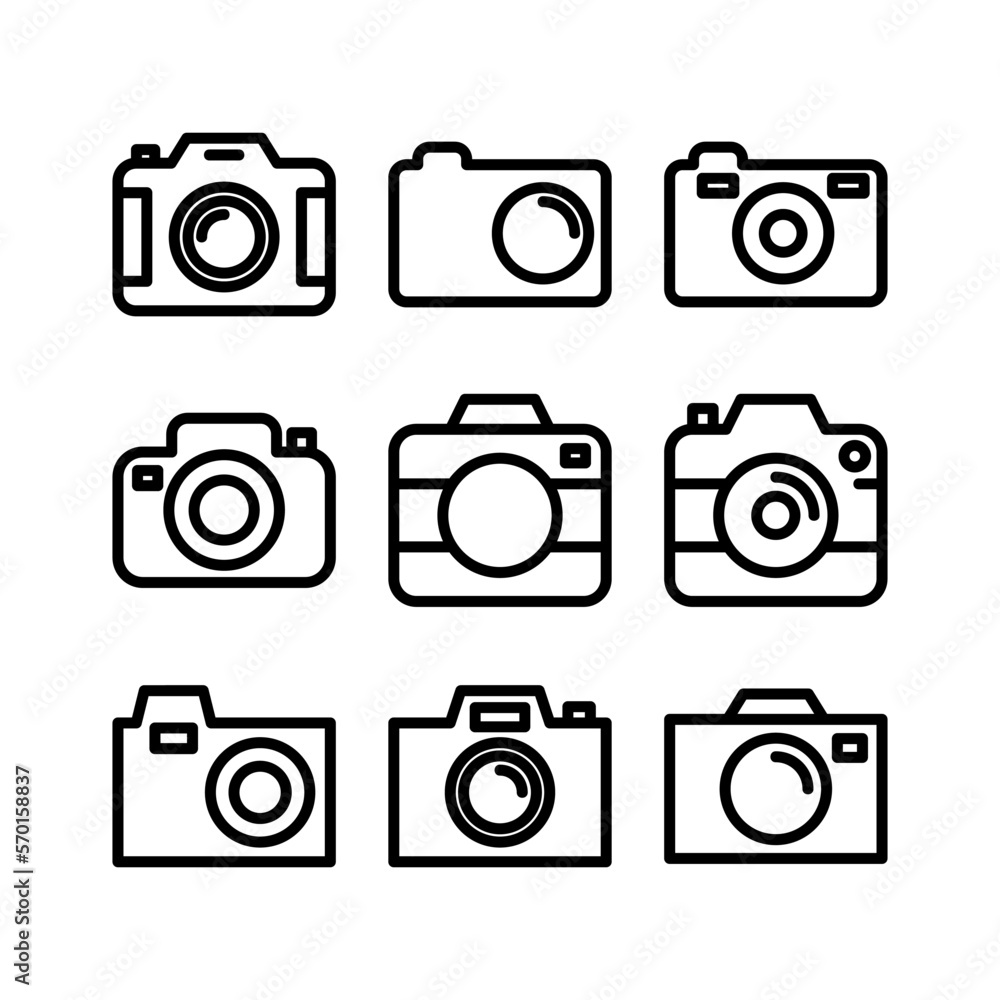 camera icon or logo isolated sign symbol vector illustration - high quality black style vector icons camera icon or logo isolated sign symbol vector illustration - high quality black style vector icons