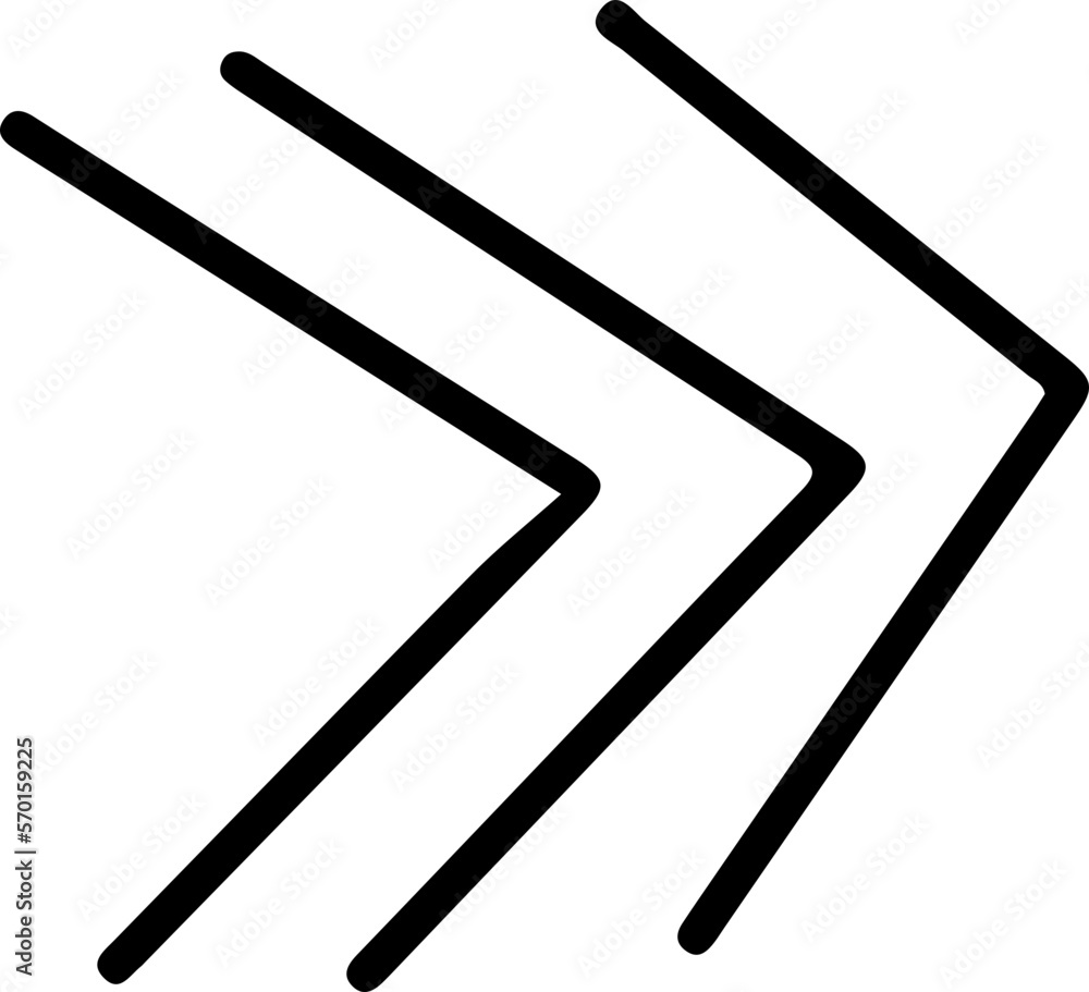 Doodle arrow Doodle arrow