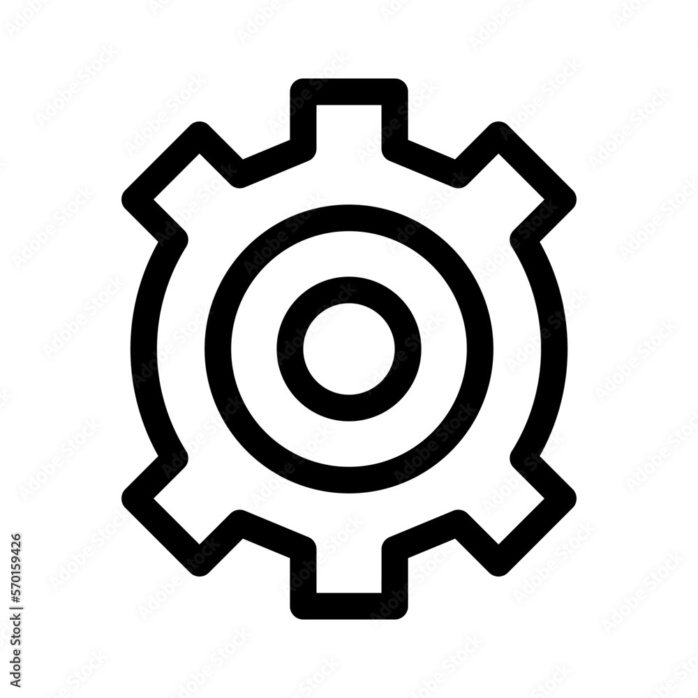 cog icon or logo isolated sign symbol vector illustration - high quality black style vector icons cog icon or logo isolated sign symbol vector illustration - high quality black style vector icons