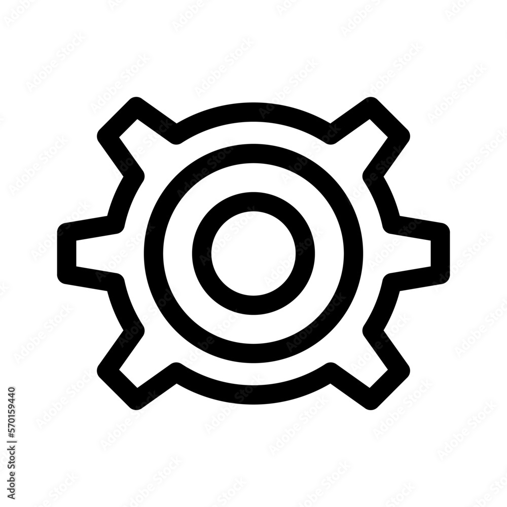 cog icon or logo isolated sign symbol vector illustration - high quality black style vector icons cog icon or logo isolated sign symbol vector illustration - high quality black style vector icons