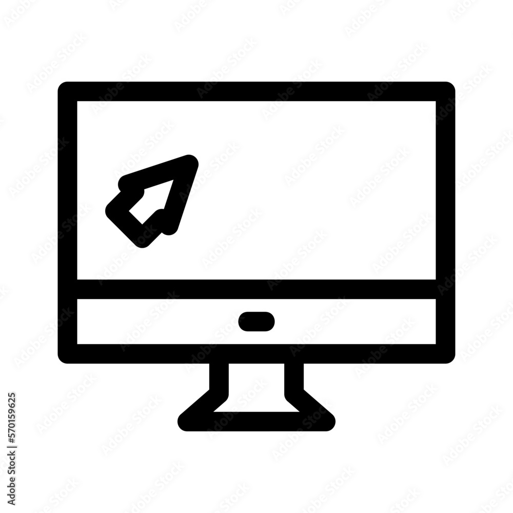 computer icon or logo isolated sign symbol vector illustration - high quality black style vector icons computer icon or logo isolated sign symbol vector illustration - high quality black style vector icons