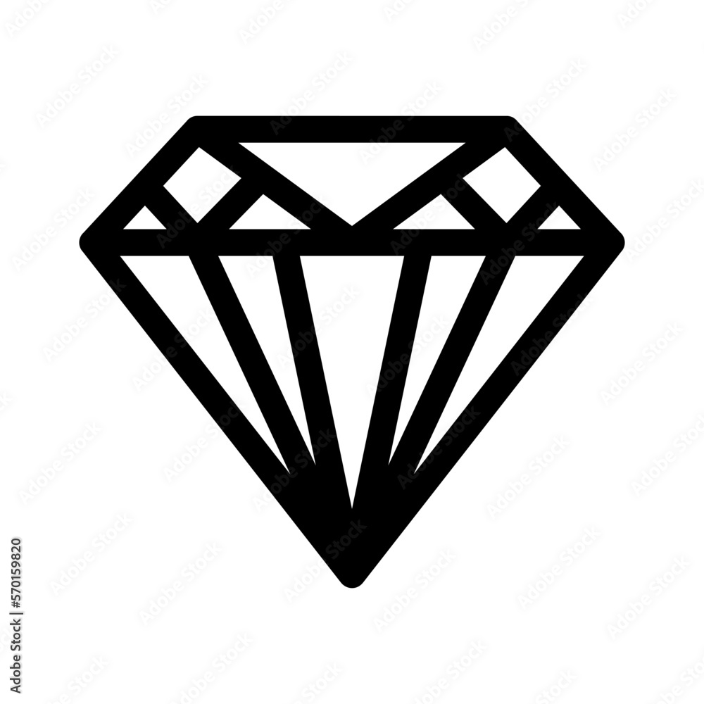 diamond icon or logo isolated sign symbol vector illustration - high quality black style vector icons diamond icon or logo isolated sign symbol vector illustration - high quality black style vector icons