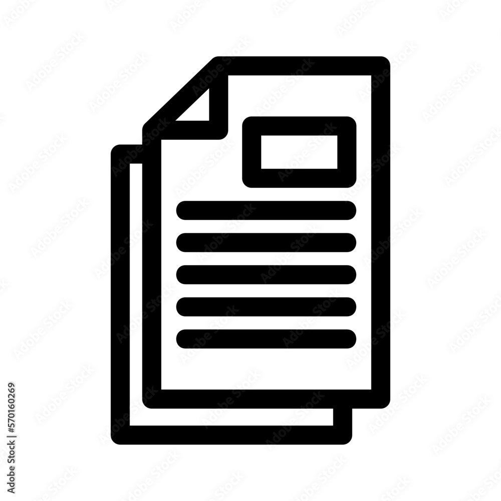 documents icon or logo isolated sign symbol vector illustration - high quality black style vector icons documents icon or logo isolated sign symbol vector illustration - high quality black style vector icons