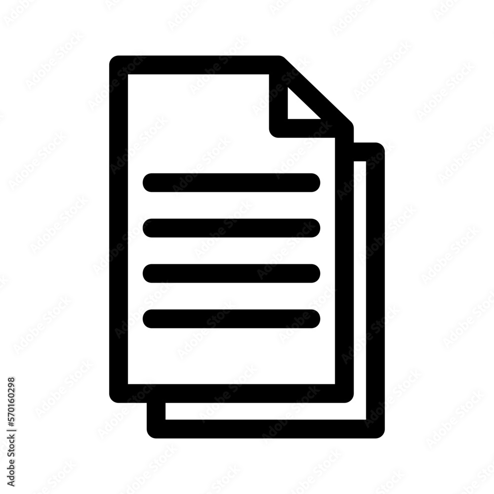 documents icon or logo isolated sign symbol vector illustration - high quality black style vector icons documents icon or logo isolated sign symbol vector illustration - high quality black style vector icons