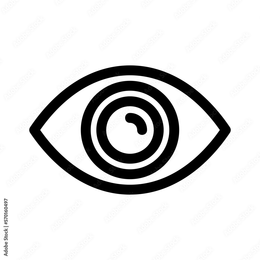 eye icon or logo isolated sign symbol vector illustration - high quality black style vector icons eye icon or logo isolated sign symbol vector illustration - high quality black style vector icons
