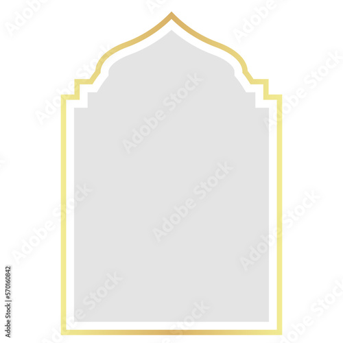 Elegant Arabic Door Element (7)