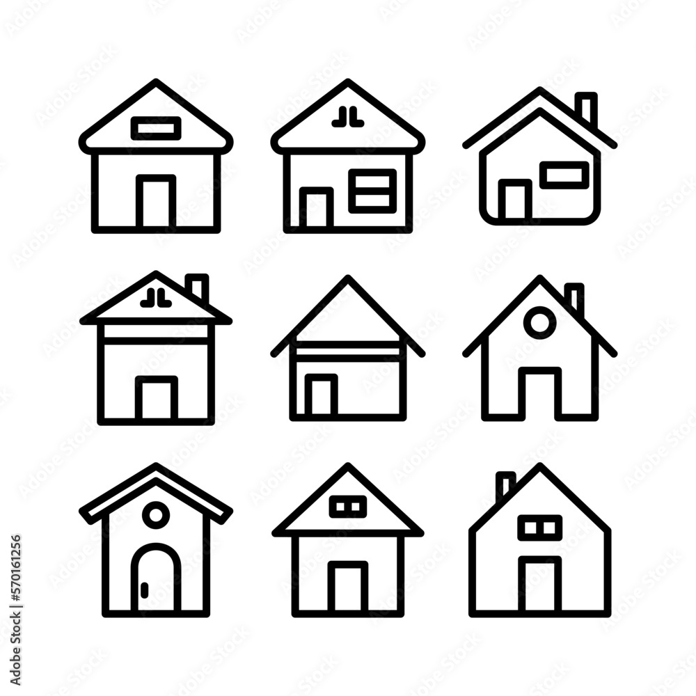 home icon or logo isolated sign symbol vector illustration - high quality black style vector icons home icon or logo isolated sign symbol vector illustration - high quality black style vector icons