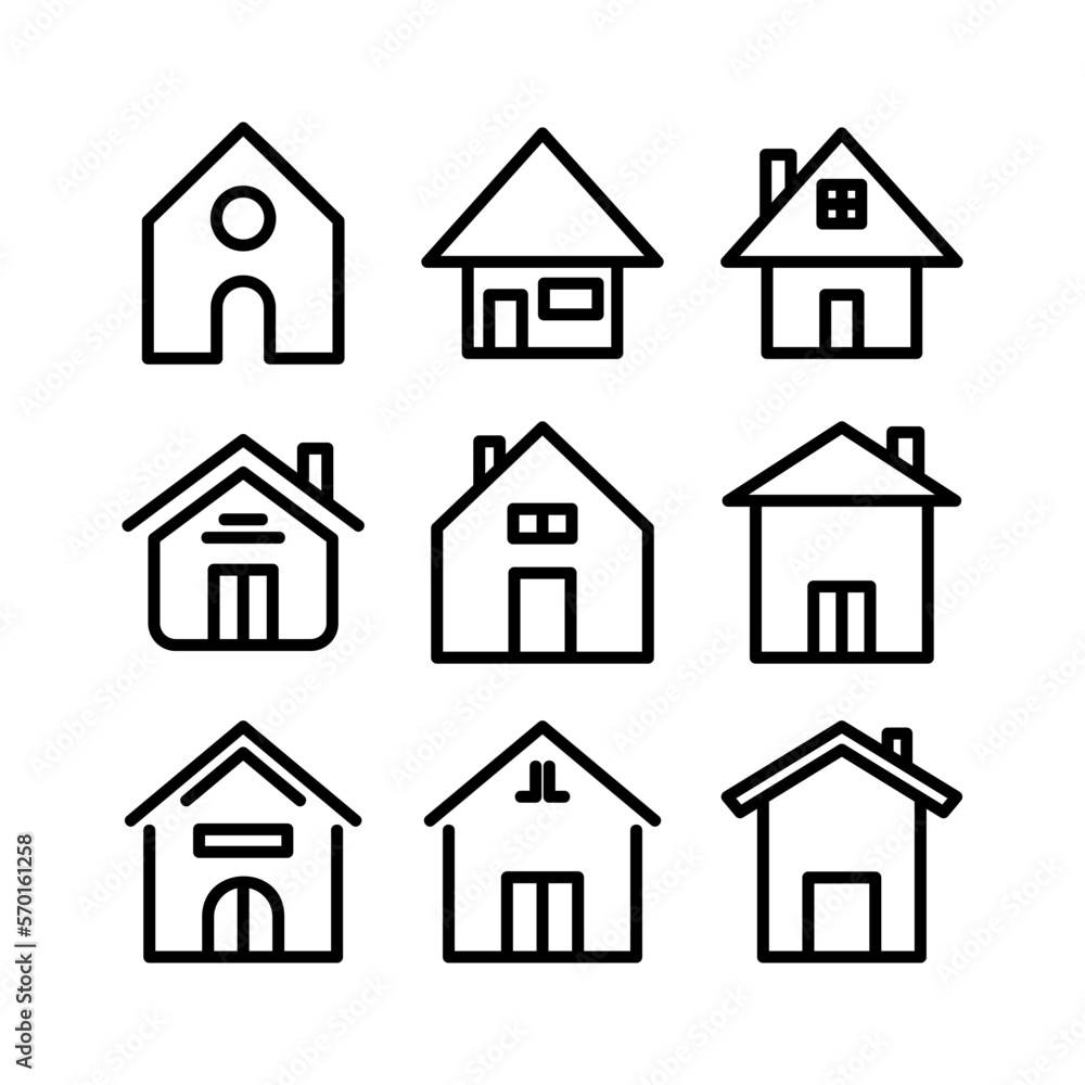 home icon or logo isolated sign symbol vector illustration - high quality black style vector icons home icon or logo isolated sign symbol vector illustration - high quality black style vector icons