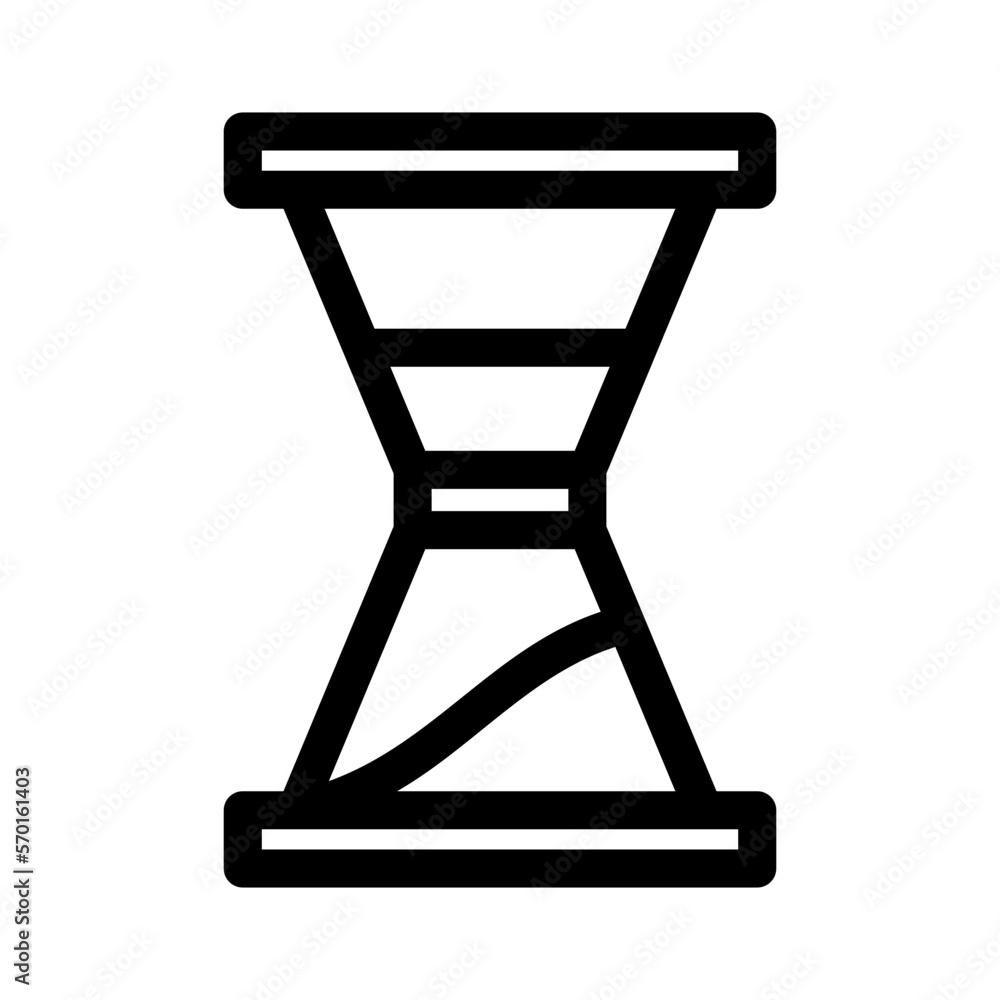 hourglass icon or logo isolated sign symbol vector illustration - high quality black style vector icons hourglass icon or logo isolated sign symbol vector illustration - high quality black style vector icons