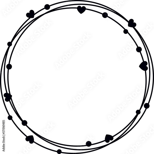 circle frame circle frame, silhouette wreath , border btemplate , png isolated with transparent background, silhouette wreath , border btemplate , png isolated with transparent background photo