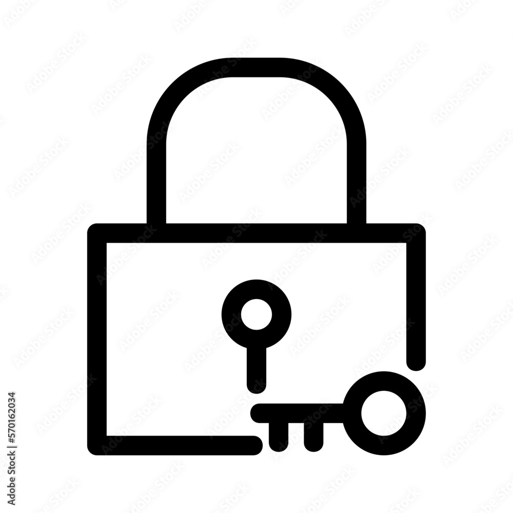 lock icon or logo isolated sign symbol vector illustration - high quality black style vector icons lock icon or logo isolated sign symbol vector illustration - high quality black style vector icons