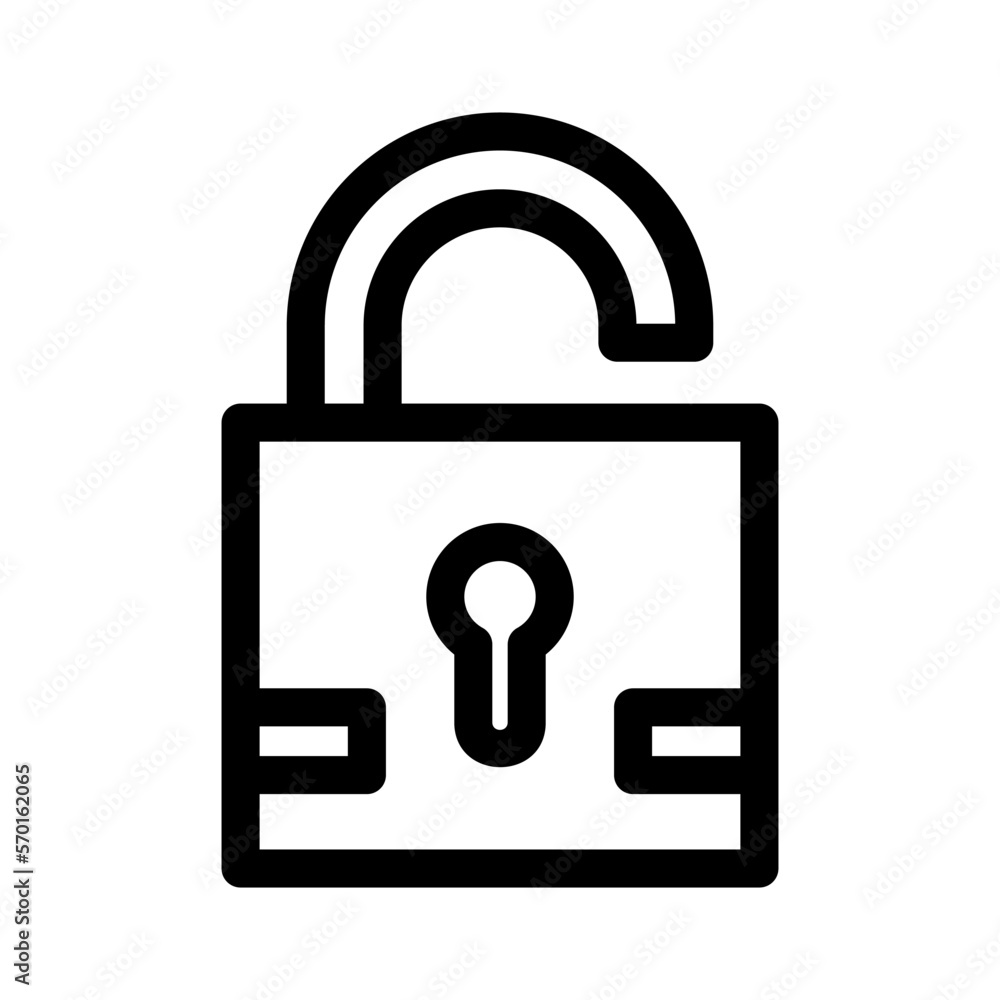 lock icon or logo isolated sign symbol vector illustration - high quality black style vector icons lock icon or logo isolated sign symbol vector illustration - high quality black style vector icons