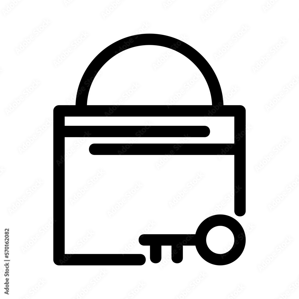 lock icon or logo isolated sign symbol vector illustration - high quality black style vector icons lock icon or logo isolated sign symbol vector illustration - high quality black style vector icons