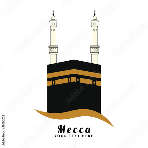Kaaba logo template design